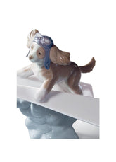 Let's Fly Away Dog Figurine